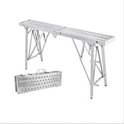 Portable Metal Folding Work Bench For Decoration Wash Car